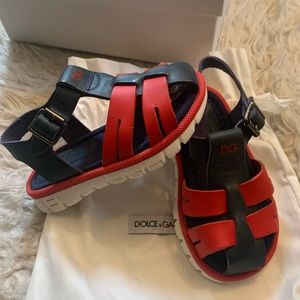 Dolce & Gabbana toddler leather sandals
